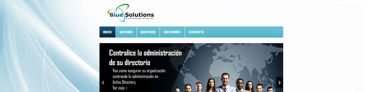 Sitio web de soluciones tecnologicas